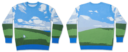 Sweter z Windows XP