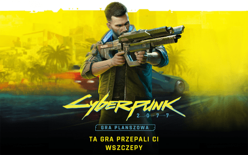 Planszowa wersja Cyberpunk 2077