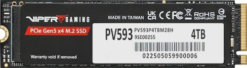 Dysk SSD PCIe Gen5 Patriot Viper PV593