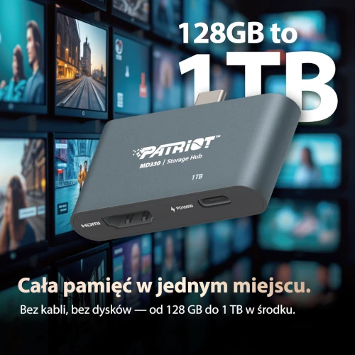Patriot Memory MD330 Storage Hub