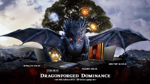 MSI RTX Titan 18 HX Dragon Edition Norse