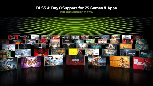 GeForce RTX 5000 z DLSS 4